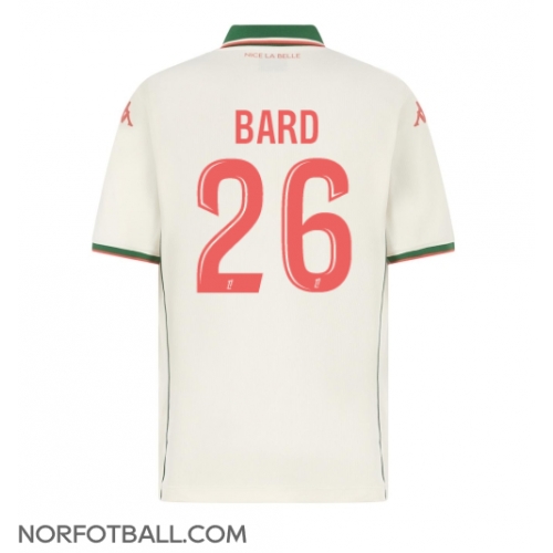 Billige Fotballdrakt OGC Nice Melvin Bard #26 Replika Bortedrakt 2025-26 Kortermet Billige Fotballdrakt OGC Nice Melvin Bard #26 Replika Bortedrakt 2025-26 Kortermet